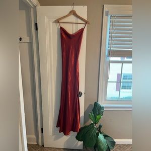 Formal backless dress